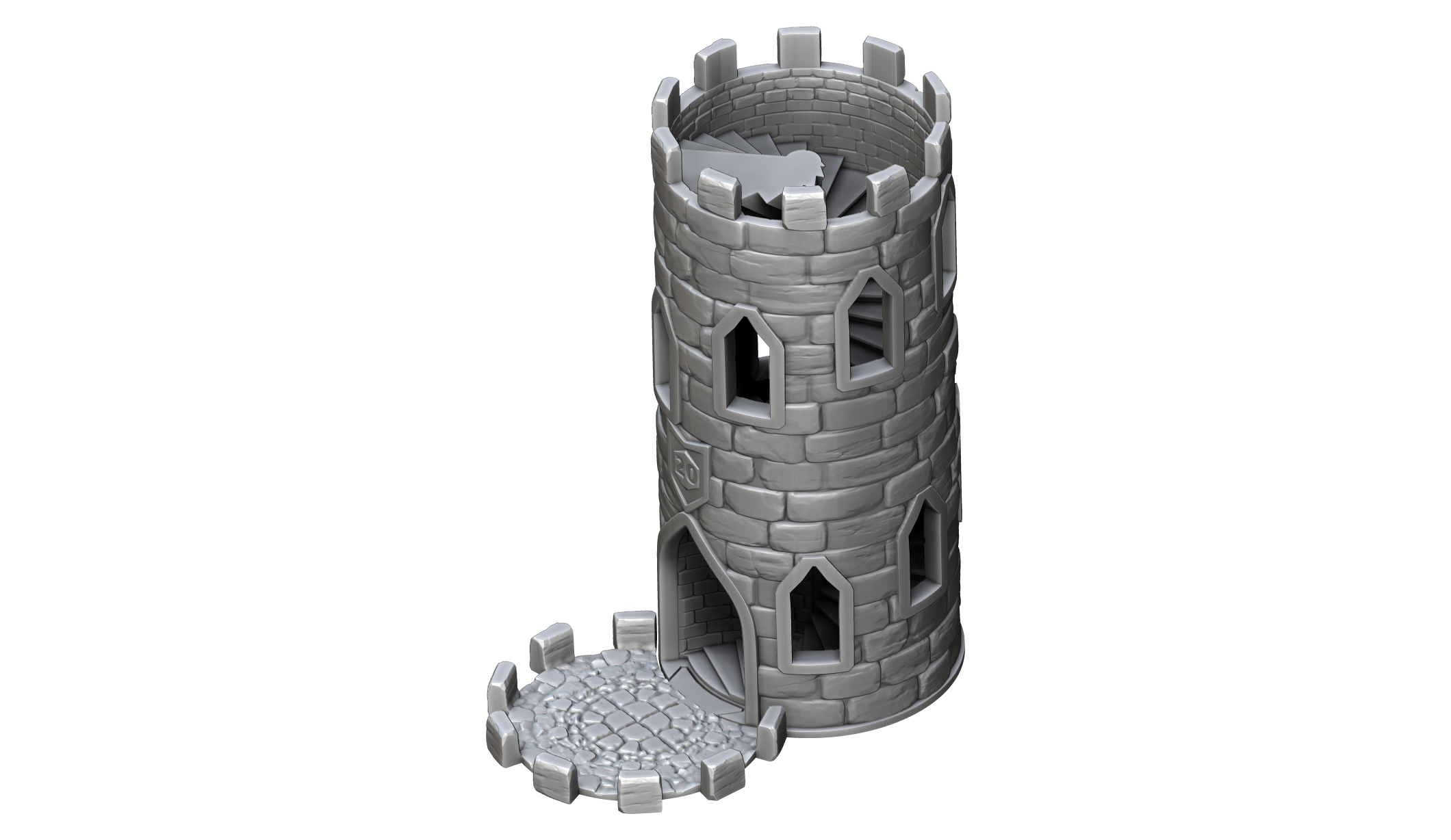 The Dice Tower Insert Ars Moriendi 3D